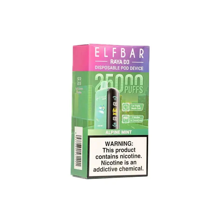 Elf Bar Raya D3 – Alpine Mint – 25000 - Vape Shop Gurgaon VapeshopGurgaon