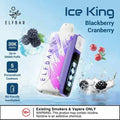 Elf Bar Ice King – Blackberry Cranberry – 30K - Vape Shop Gurgaon VapeshopGurgaon