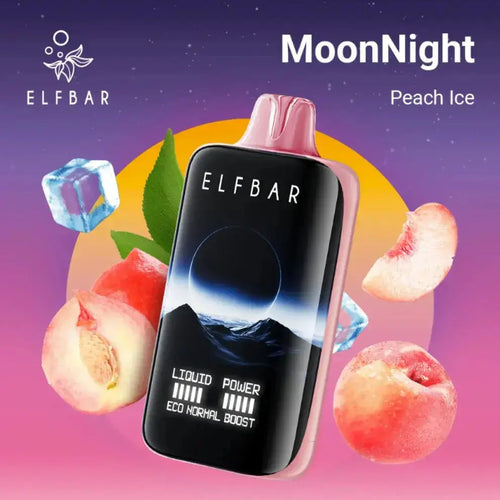 Elf Bar Moon Night 40K – Peach Ice - Vape Shop Gurgaon VapeshopGurgaon