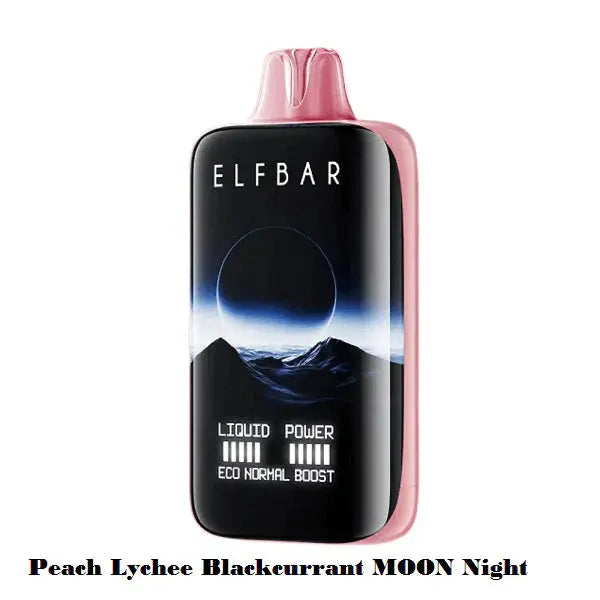 Elf Bar MoonNight 40K – Peach Lychee Blackcurrant - Vape Shop Gurgaon VapeshopGurgaon