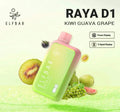 ELF BAR RAYA D1 – Kiwi Guava Grape - Vape Shop Gurgaon VapeshopGurgaon