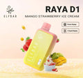 ELF BAR RAYA D1 – Mango Strawberry Ice Cream - Vape Shop Gurgaon VapeshopGurgaon