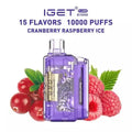 IGET FLARE B10000 – Cranberry Raspberry ice - Vape Shop Gurgaon VapeshopGurgaon